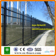 PVC powder coated security road fence